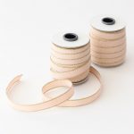 Studio Carta Drittofilo Cotton Ribbon, 20 meters - Blush & Gold