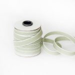 Studio Carta Drittofilo Cotton Ribbon, 20 meters - Sage & White