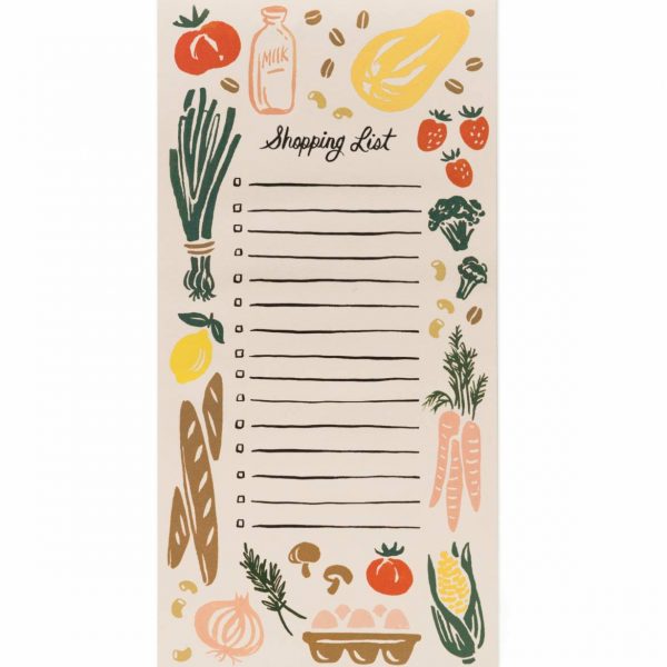 Rifle Paper Co. "Corner Store" Shopping List Notepad