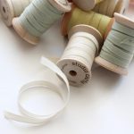 Studio Carta Wood Spool Cotton Ribbon, 5 meters - Natural