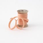 Studio Carta Wood Spool Cotton Ribbon, 5 meters - Peach