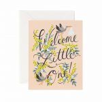 Rifle Paper Co. "Welcome Little One" Greeting Card