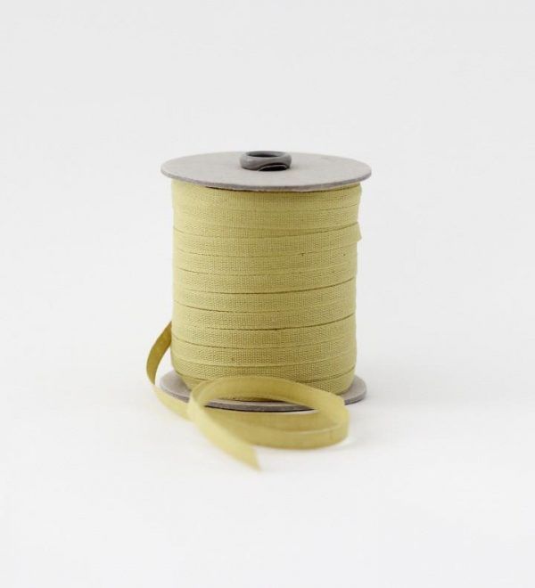 Studio Carta 6 mm Cotton Ribbon, 100 meters - Studio Carta 6 mm Cotton Ribbon, 100 meters - Chartreuse