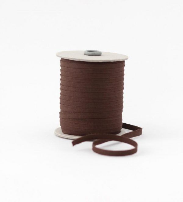 Studio Carta 6 mm Cotton Ribbon, 100 meters - Chocolate