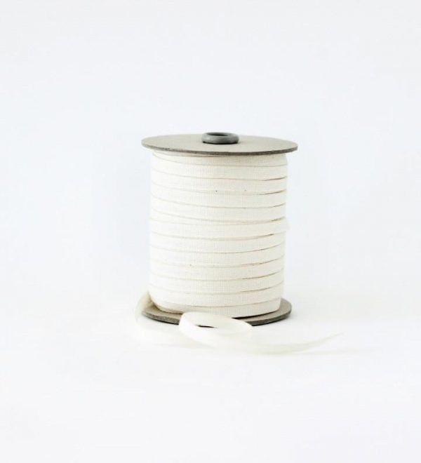 Studio Carta 6 mm Cotton Ribbon, 100 meters - Natural