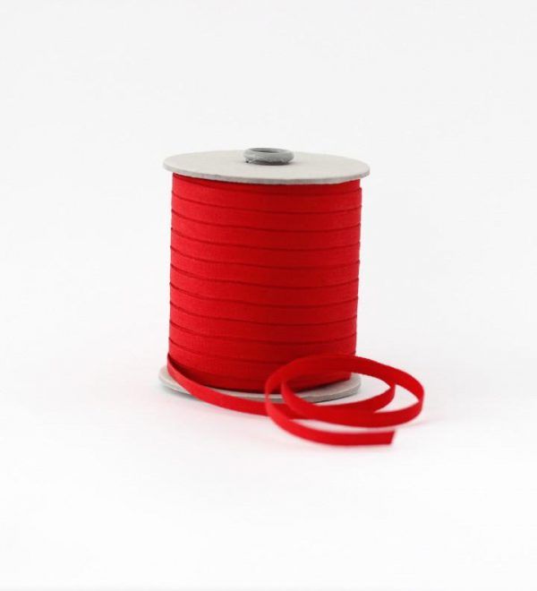Studio Carta 6 mm Cotton Ribbon, 100 meters - Red