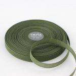 Studio Carta 15 mm Loose Weave Cotton Ribbon - Olive
