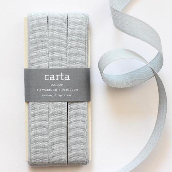 Studio Carta Cotton Ribbon 17 mm – Ice