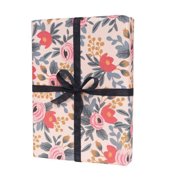 Rifle Paper Co. "Blushing Rosa" Wrapping Paper Sheet