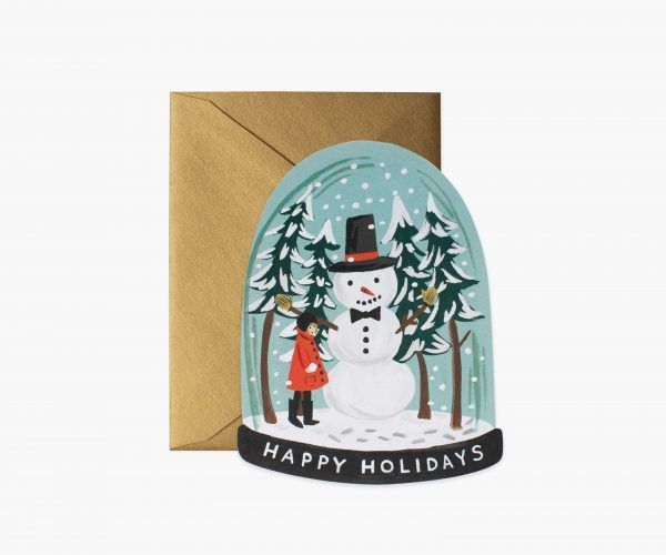 Rifle Paper Co. "Snow Globe" Christmas Card