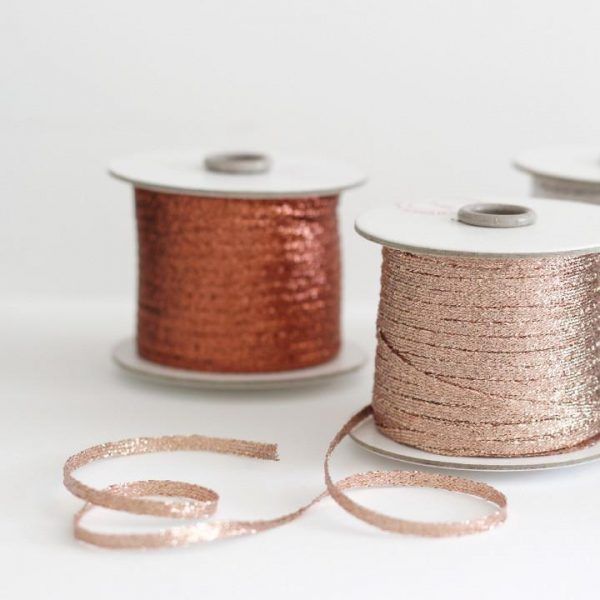 Studio Carta Metallic Braided Ribbon - 100 meters