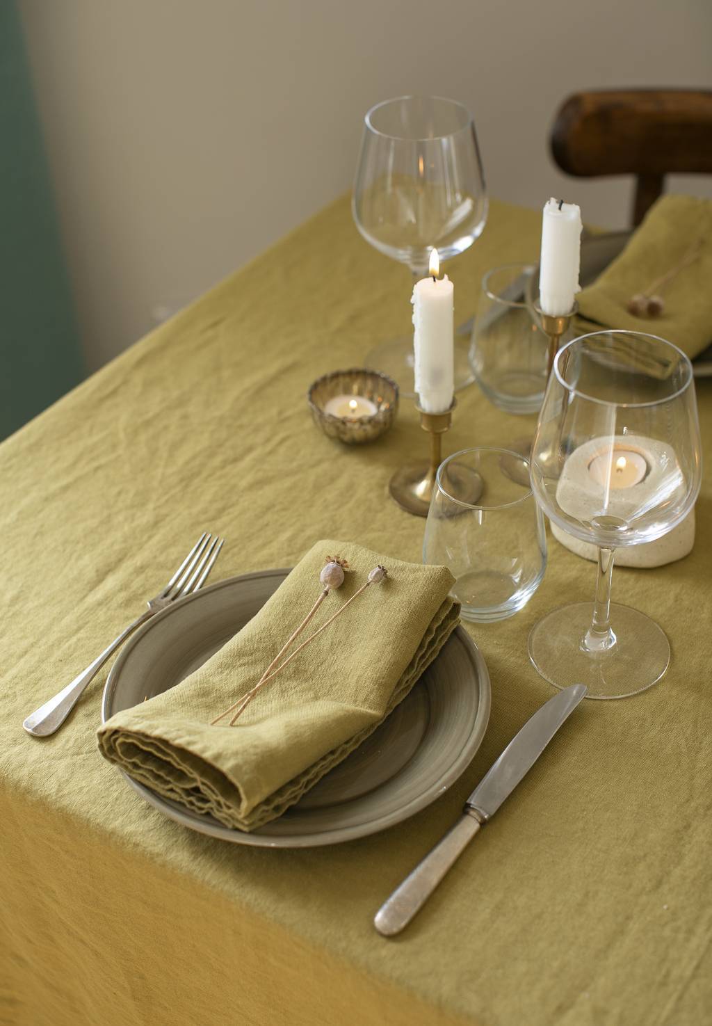 Mustard Linen Napkin