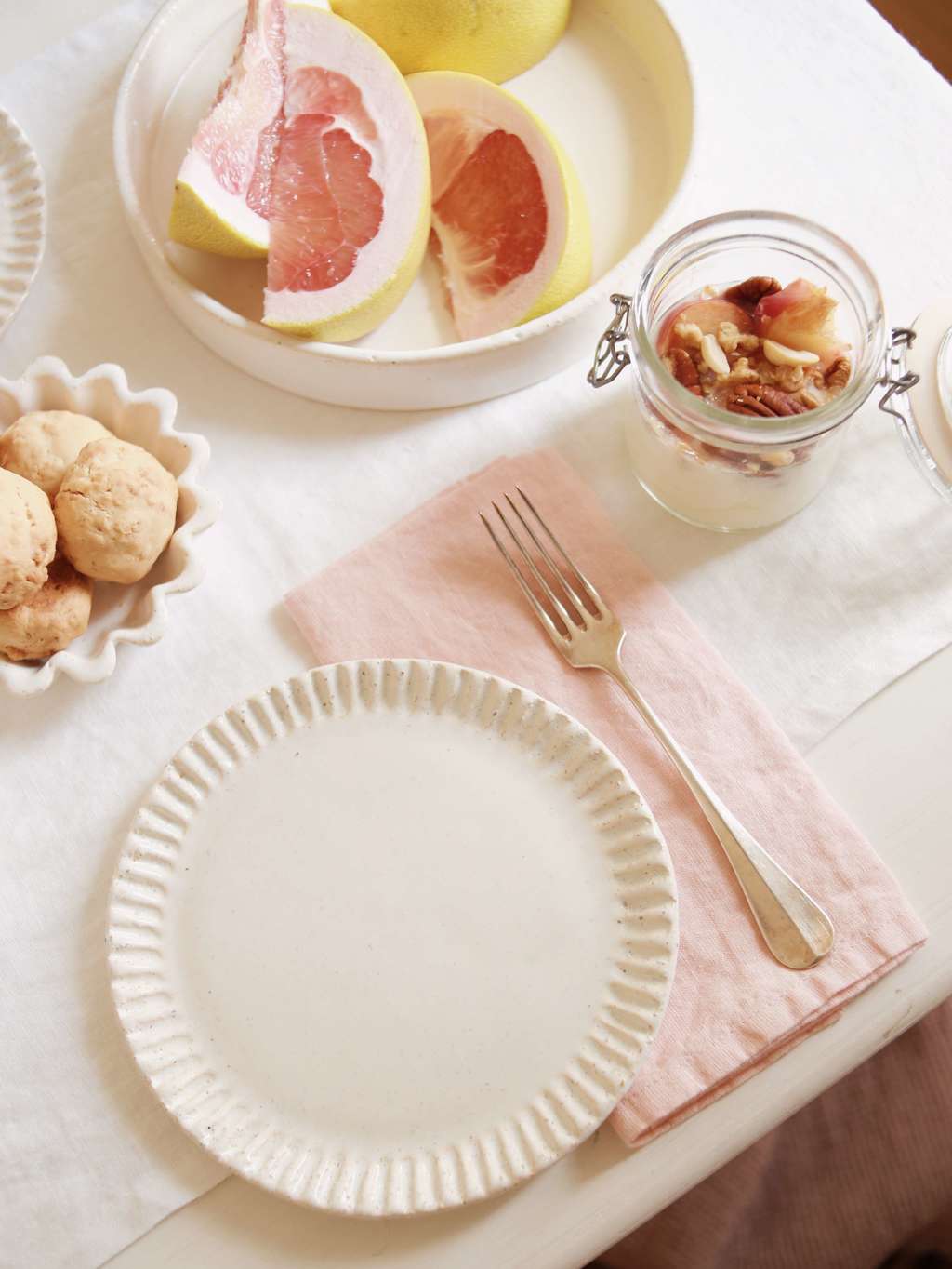 Peach Linen Napkin