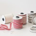 Studio Carta Drittofilo Cotton Ribbon - Red & White