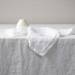 White Linen Napkin