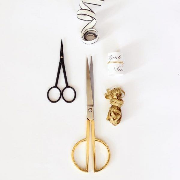 Studio Carta Paper Scissors - Gold