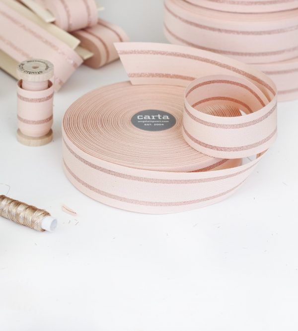 Studio Carta Striped Cotton Ribbon 40 meters