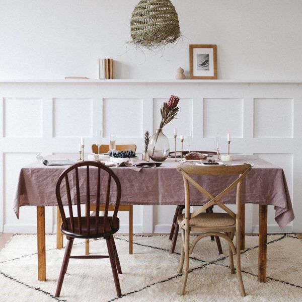 Fig Linen Tablecloth