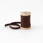 Studio Carta Wood Spool Cotton Ribbon - Chocolate