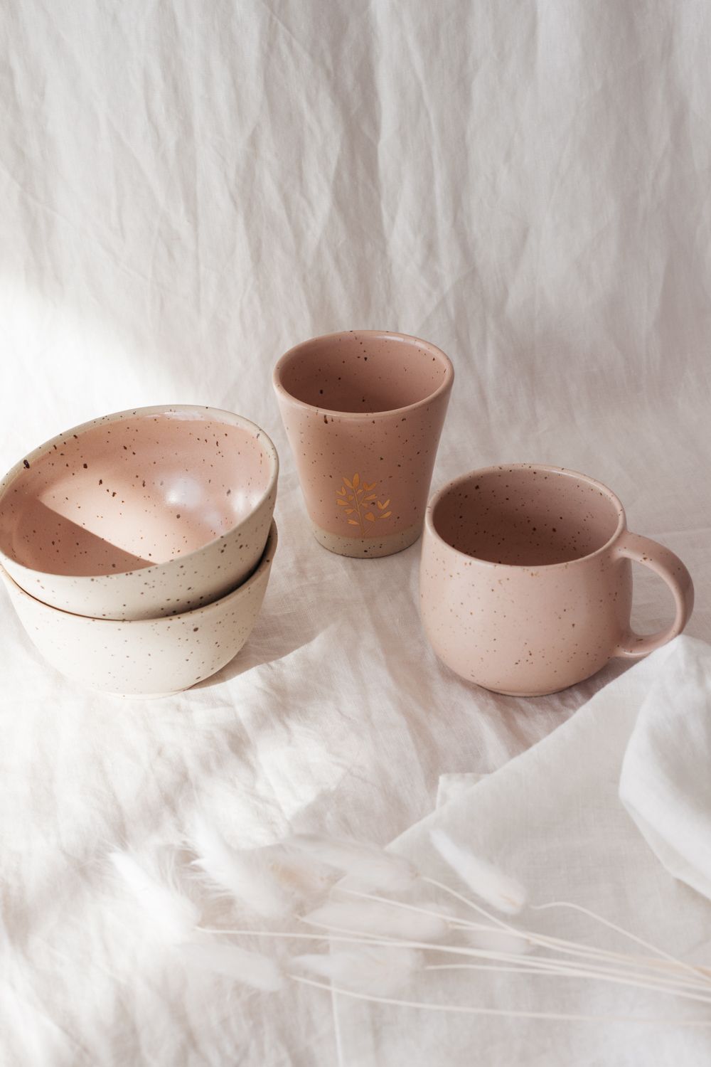 Marinski Handmade Ceramic Bowl - Blush