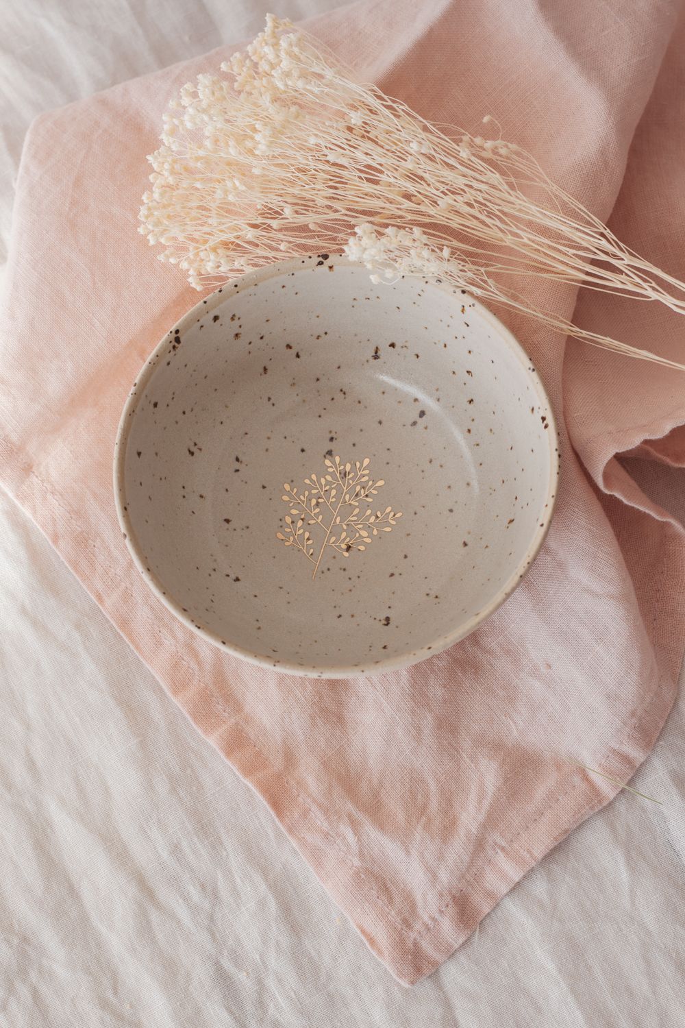 Marinski Handmade Ceramic Bowl - Cream