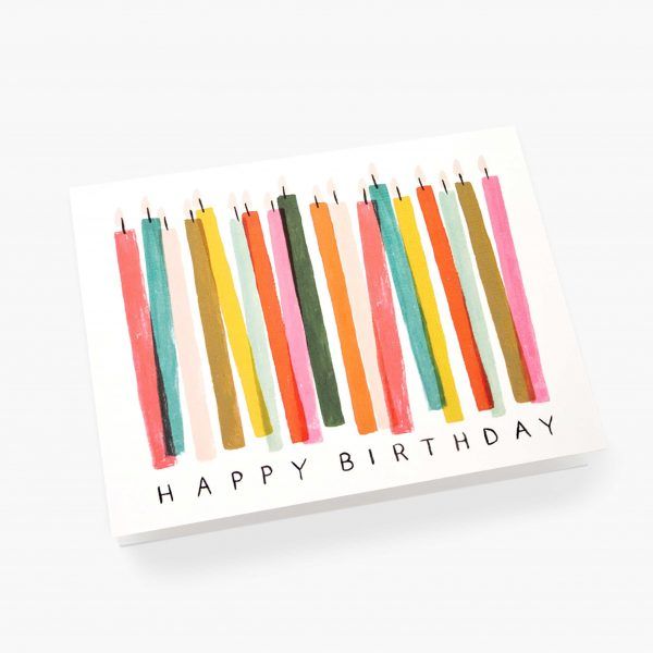 Rifle Paper Co. "Birthday Candles" Greeting Card