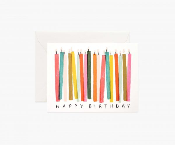Rifle Paper Co. "Birthday Candles" Greeting Card