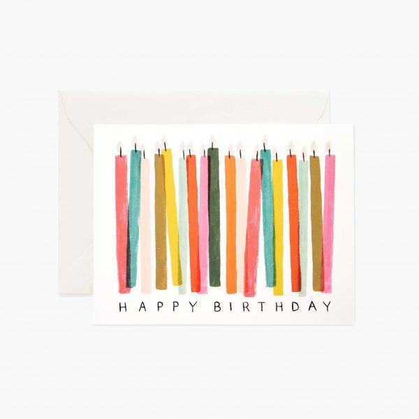 Rifle Paper Co. "Birthday Candles" Greeting Card