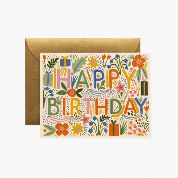 Rifle Paper Co. "Fiesta Birthday" Greeting Card