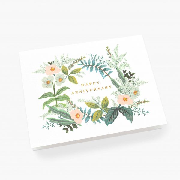Rifle Paper Co. "Anniversary Bouquet" Greeting Card