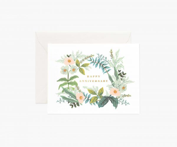 Rifle Paper Co. "Anniversary Bouquet" Greeting Card