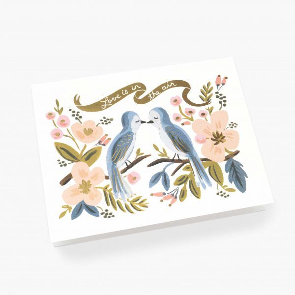 Rifle Paper Co. "Love is in the Air" Greeting Card