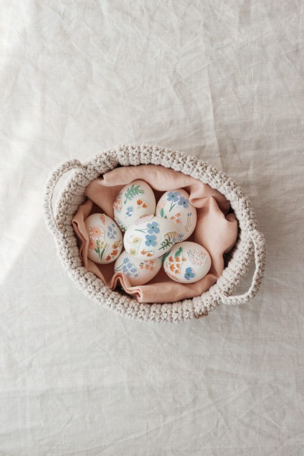 Floral Easter Eggs