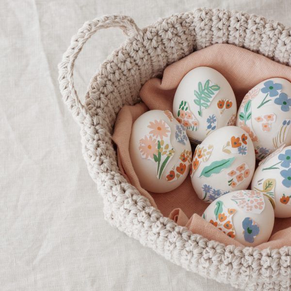 Floral Easter Eggs