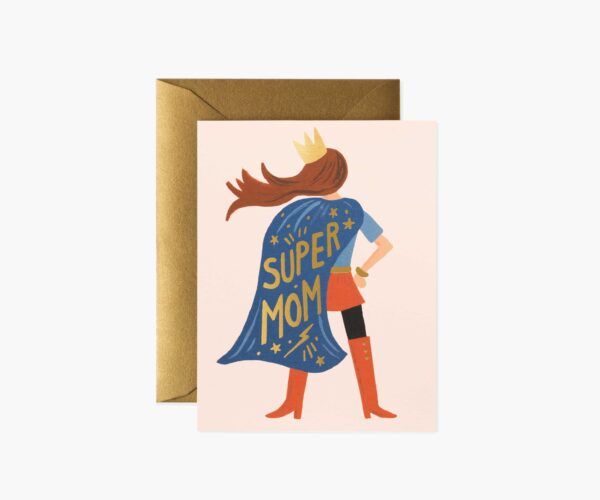 Rifle Paper Co. "Super Mom" Greeting Card