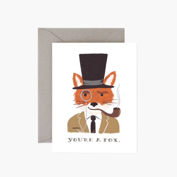 Rifle Paper Co. "You're A Fox" Greeting Card