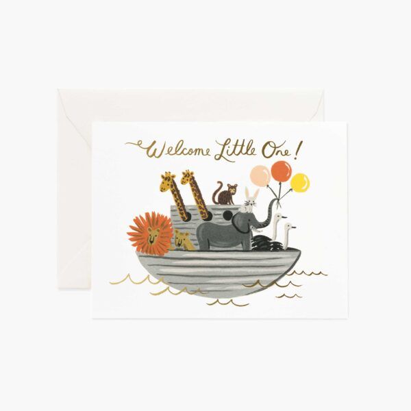 Rifle Paper Co. "Noah's Ark" Greeting Card