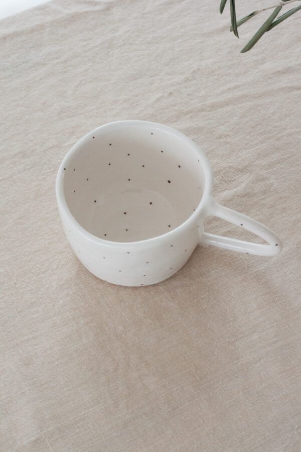 Terra Handmade Ceramic Mug - Polka Dot