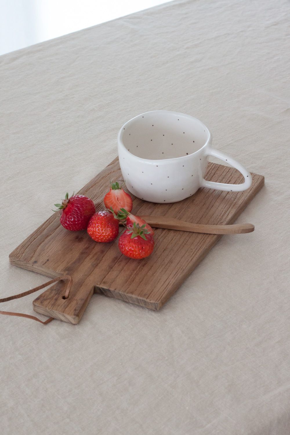 Terra Handmade Ceramic Mug - Polka Dot