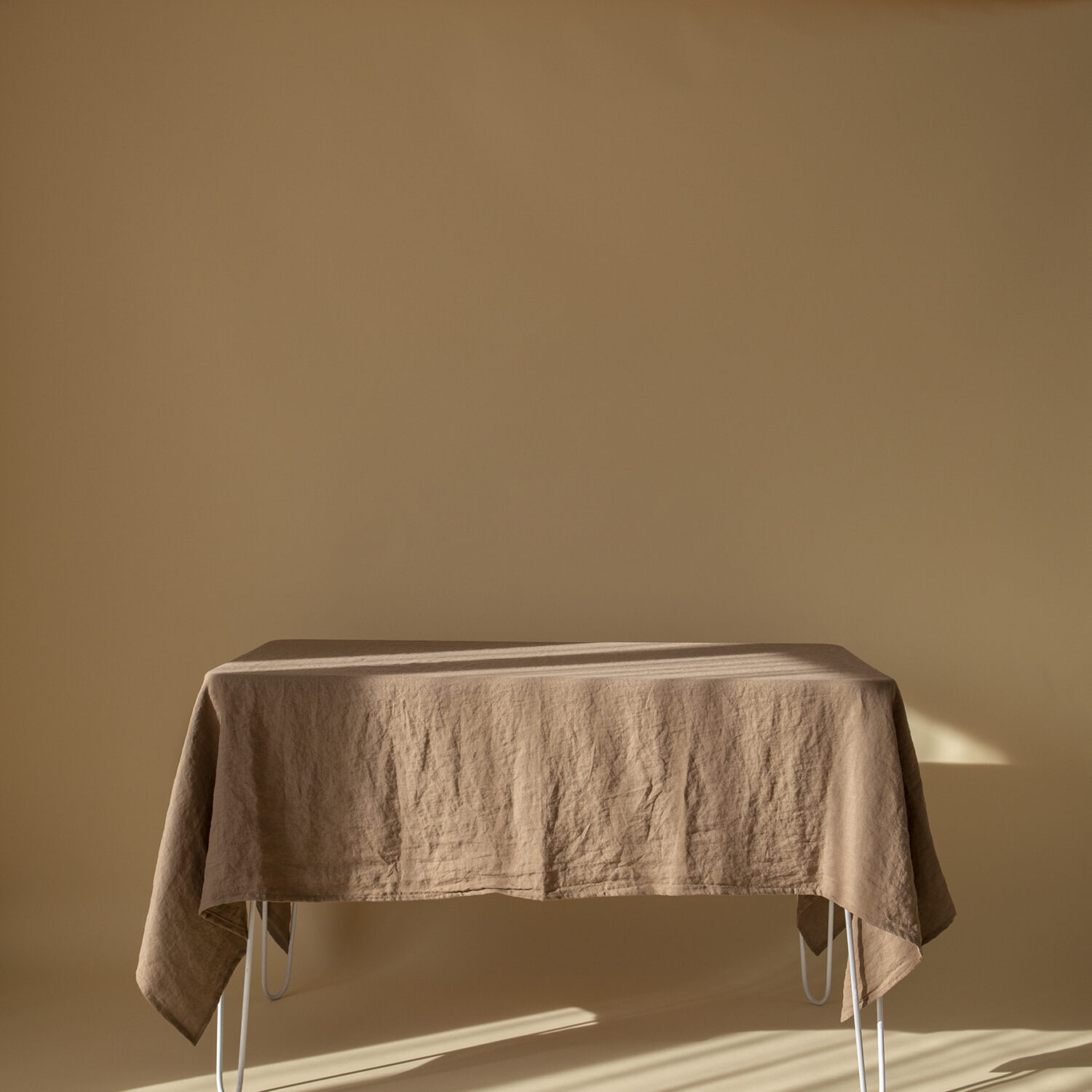 Walnut Linen Tablecloth