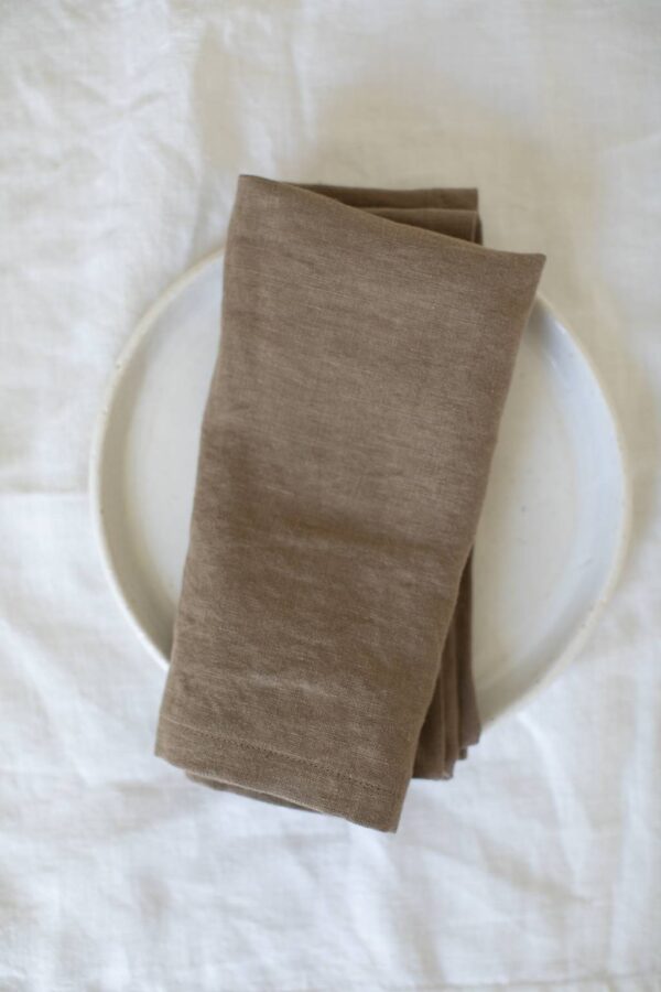 Walnut Linen Napkin