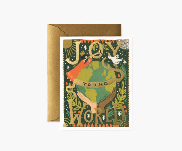 Rifle Paper Co. "Joy to the World" Christmas Card