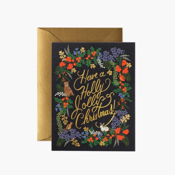Rifle Paper Co. "Holly Jolly Christmas" Christmas Card