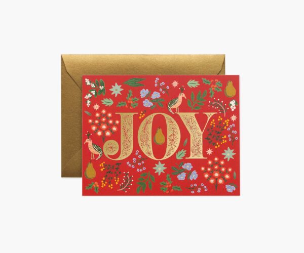 Rifle Paper Co. "Partridge" Christmas Card