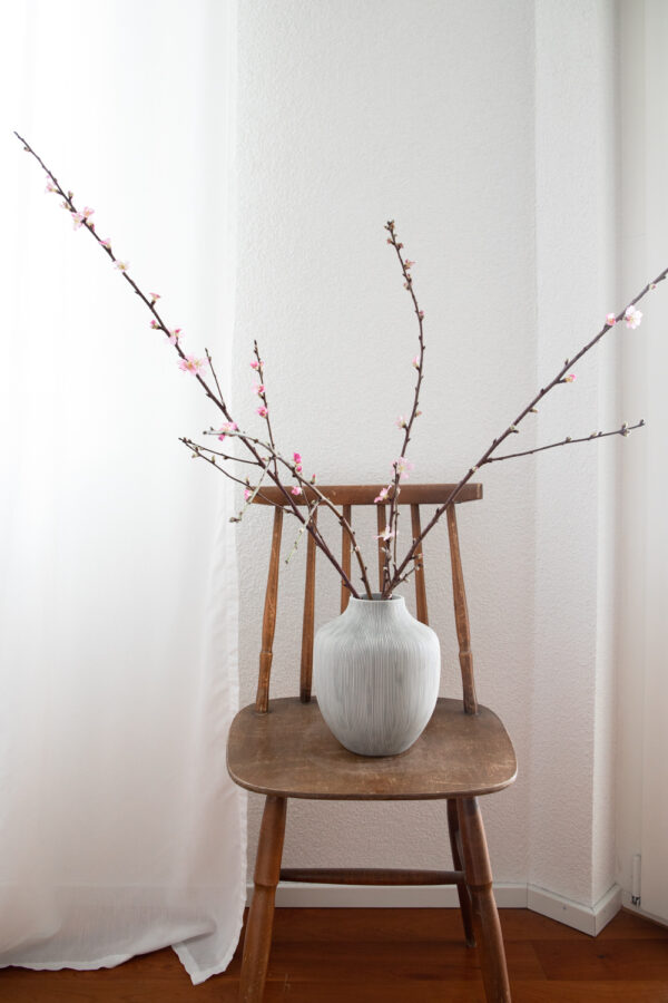 Kyoto Ceramic Vase - Striped