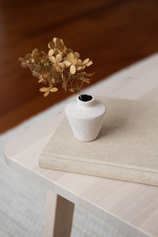 Sonja Small Ceramic Vase - Sand