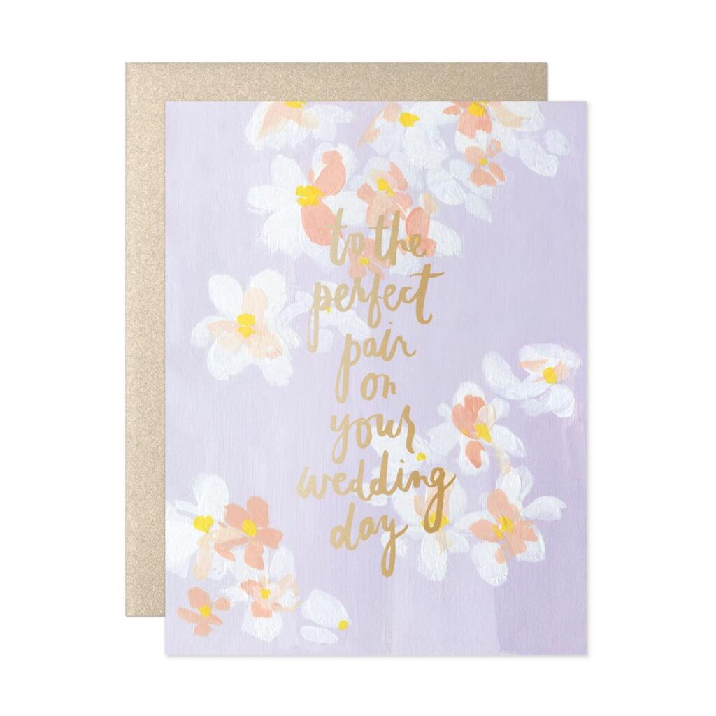 To The Perfect Pair Card - Home & Fleur