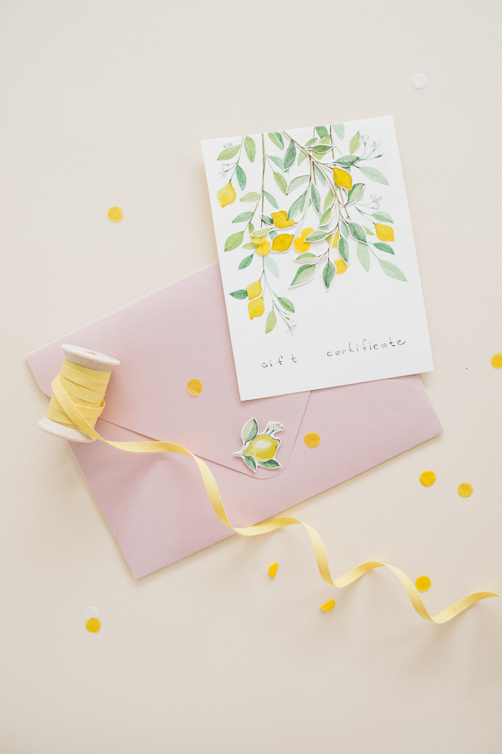 *Special* Home & Fleur Hand-painted Gift Certificate - Citrus