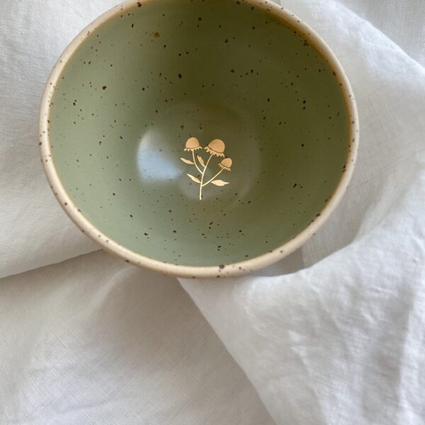 Marinski Handmade Ceramic Bowl - Olive