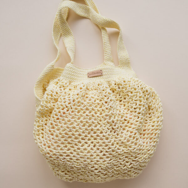 Crochet Net Bag - Lemon